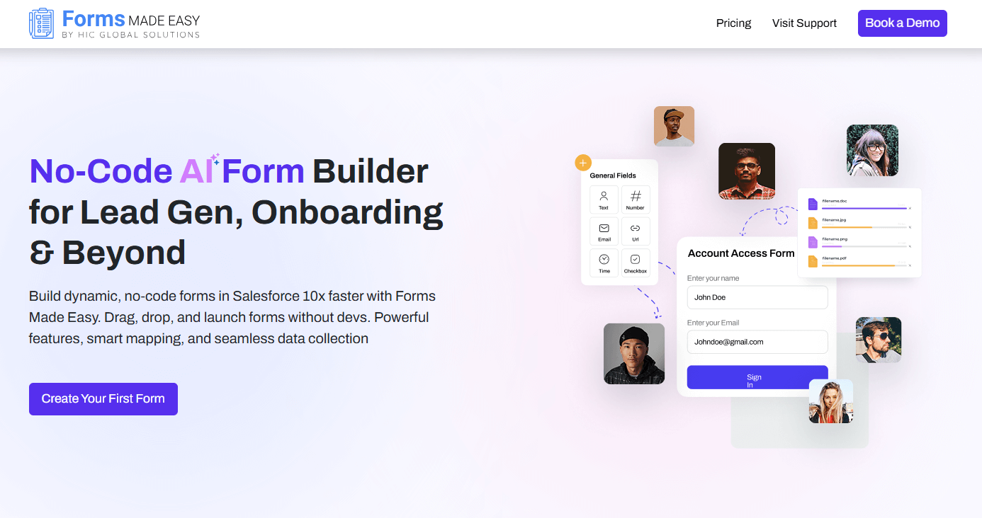 Drag and-Drop Form Builder for Salesforce | Forms Made Easy