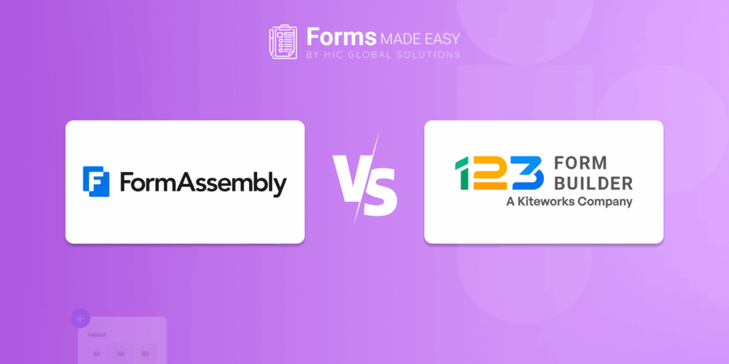 Formassembly Salesforce Salesforce Form Builder Compared: FormAssembly vs. 123FormBuilder